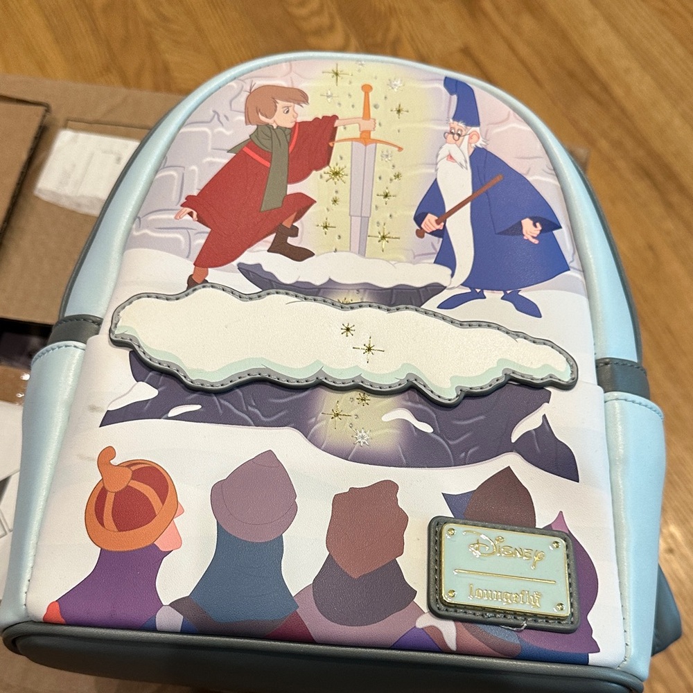 Sword in the Stone Mini Loungefly Backpack